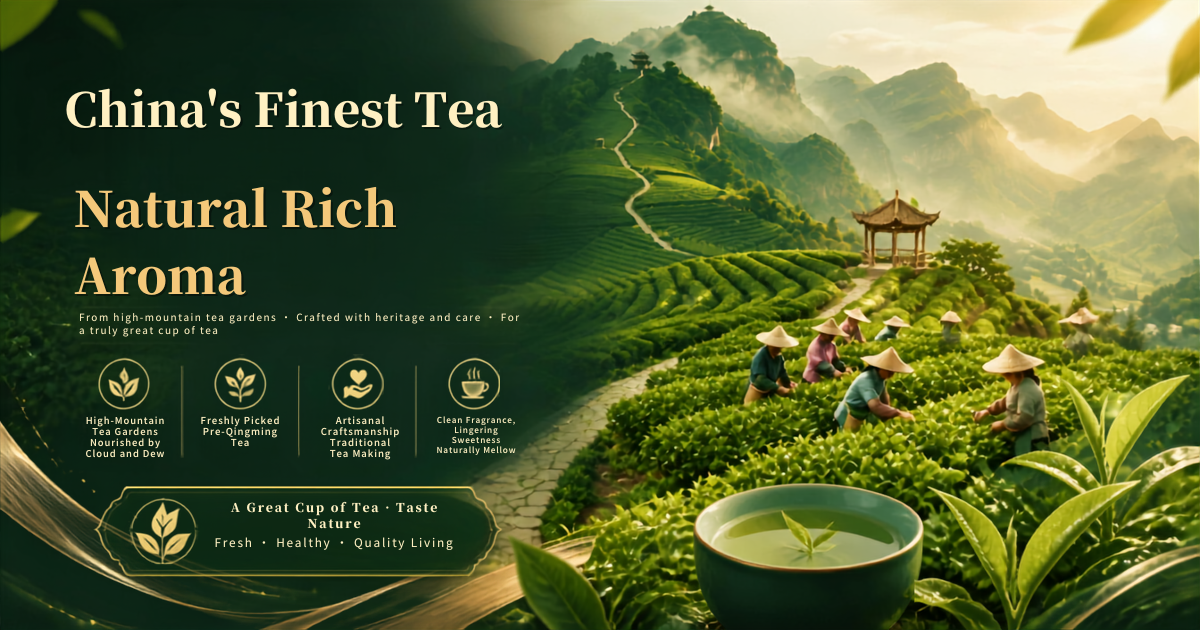 Mengding Ganlu Green Tea – China's Finest Tea | SavvyTea.co.uk